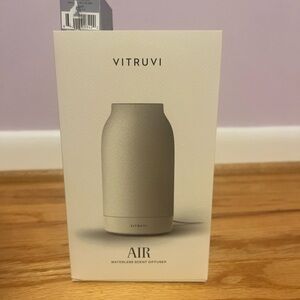 Vitruvi Air Waterless Scent Diffuser - White with extra scent refill